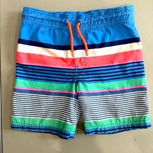 OshKosh B'Gosh Swim Trunk Shorts | UPF 50+ | T4 | Blue Multi